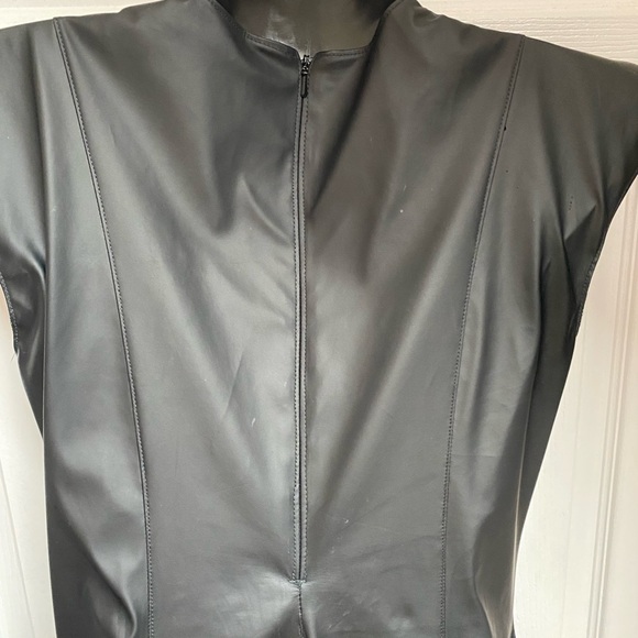 Artifice Clothinf PVC matte black dress. Medium/large. Comes with corset belt! - Picture 14 of 15